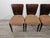 Art Deco Dining Chairs by Jindrich Halabala, 1940s, Set of 4 For Sale - Image 3 of 18