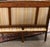 French Restoration Mahogany Settee With Dolphin Carved Arms, Early 19th Century For Sale - Image 4 of 4