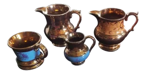 Antique Copper Lustre Collection