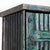 Strafor Green Five Door Locker by Strafor for Forge De Strasbourg, 1930s For Sale - Image 4 of 16