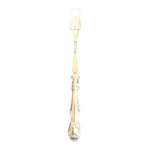 19th Century British Silver Pickle Fork or Antique Serving Hors d'Oeuvres Fork
