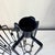Vintage Brutalist Style Hinged Metal MCM Candelabra For Sale - Image 4 of 8