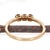 Metal Rhodolite Garnet Band With Natural Diamonds Accents: Solid 14k Gold, Round 3mm, Size 6.75 For Sale - Image 7 of 8