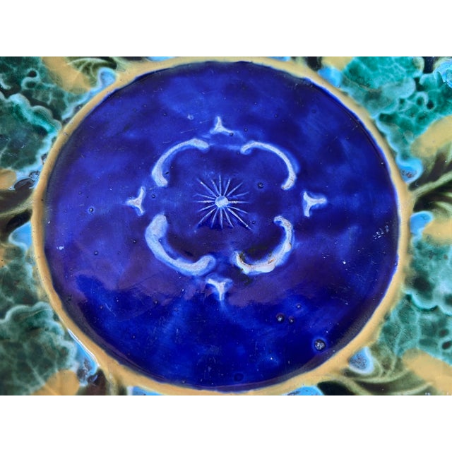 Ceramic Wedgwood Majolica Bowl by Wedgwood, C. 1880's For Sale - Image 7 of 10