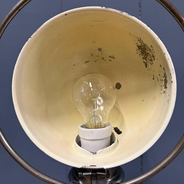 Polished Five-Arm Floor Lamp with Black Brand Plate from Jieldé, 1950s For Sale - Image 10 of 18