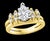 1.0 Carat Pear Shape Center Diamond Engagement 14 Karat Yellow Gold Ring For Sale - Image 16 of 18