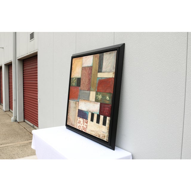 Jodi Reeb-Myers Nature's Music Abstract Mixed-Media & Collage on Canvas Artwork For Sale In New York - Image 6 of 18