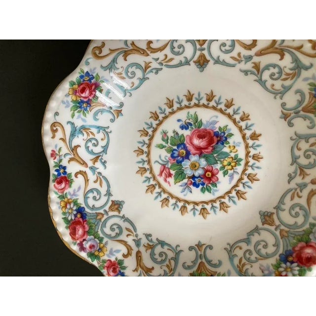 Early 20th Century English Red Roses Porcelain Jewelry Dish For Sale In New York - Image 6 of 18