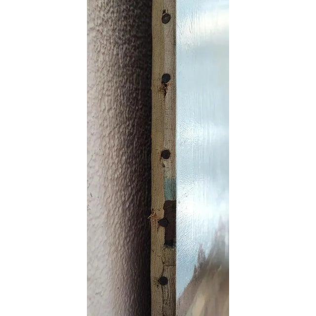 William Victor Aubert, Vue sur le lac dans les hauteurs de Vully, Oil on Canvas For Sale - Image 7 of 10