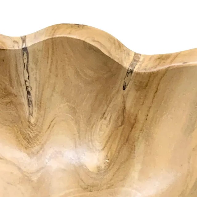 Medium Wooden Bowl For Sale In Los Angeles - Image 6 of 6