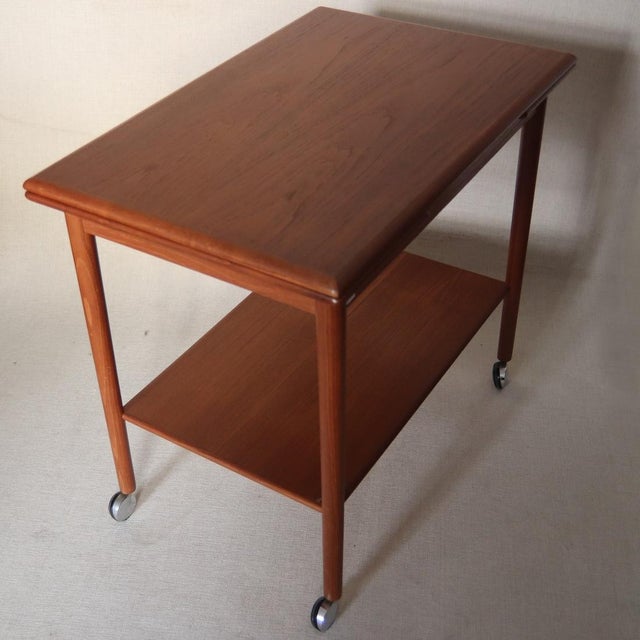 1960s Serving Trolley by Dyrlund, 1960s For Sale - Image 5 of 8
