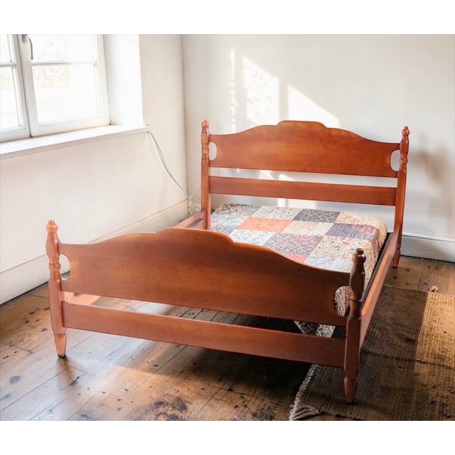 Vintage Molly Stark Cushman Colonial Full Size Bed C. 1940's For Sale - Image 11 of 18