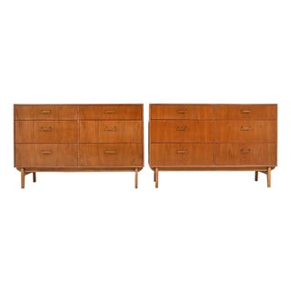 Torben Strandgaard Danish Teak Dressers (Pair) For Sale