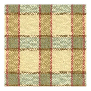 Sample - Schumacher Chesterfield Plaid Fabric in Cottage For Sale