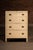 Art Deco Vintage Metal Lowboy Dresser in Cream Enamel For Sale - Image 3 of 15