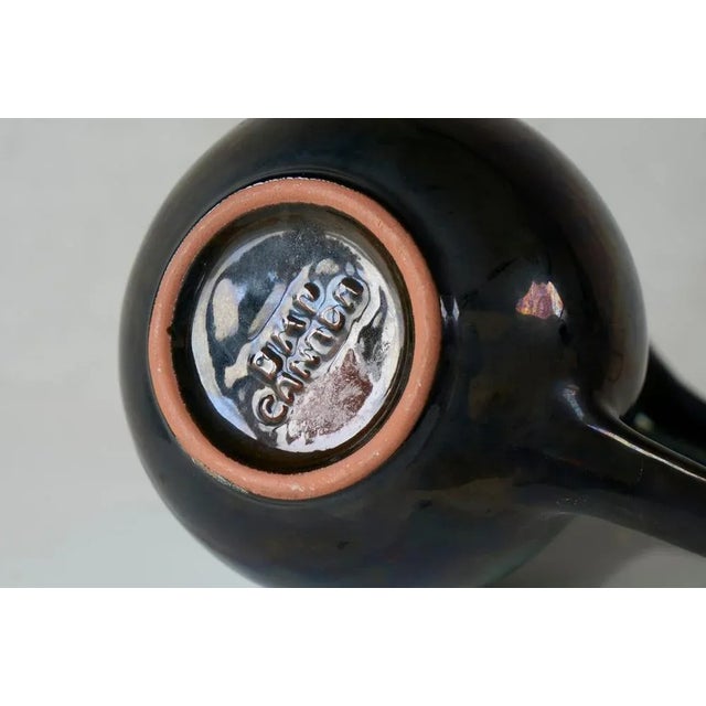 Black Studio Pottery Jug from Blue Mountain Pottery, Canada, 1960s For Sale - Image 8 of 9