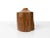 Vintage Hand Carved Live Edge Teak Wood Budvase For Sale - Image 13 of 13