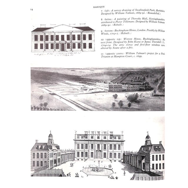 1980s "English Country Houses: Baroque 1685-1715" 1986 Lees-Milne, James For Sale - Image 5 of 10