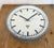 Gray Industrial Grey Factory Wall Clock from Pragotron, 1960s For Sale - Image 8 of 18