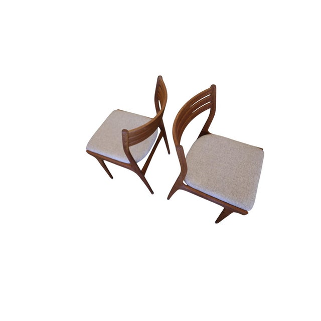 U20 Chair in Teak by Johannes Andersen for Uldum, Denmark, 1960s, Set of 6 For Sale - Image 6 of 18
