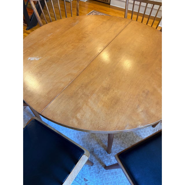 1950s Conant Ball Mid-Century Modern Expandable Dining Set For Sale - Image 10 of 14
