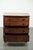 Antique English Bow Front Chest of Drawers, 1800s For Sale - Image 3 of 15