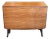 Classic Space-Saving Mid Century Modern Teak Drop Leaf Dining Table c.1960 For Sale