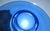 MCM Cobalt Glass Center Bowl For Sale - Image 11 of 11