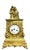 Metal Charles X Gilt Bronze Clock, 1820 For Sale - Image 7 of 7