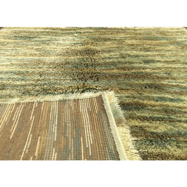 1960s Turkish Shag Rug For Sale - Image 4 of 4