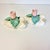 Fitz and Floyd 1970s Vintage Fitz & Floyd Coastal Americana Duck & Tulip Candleholders - A Pair For Sale - Image 4 of 15
