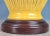 Wildwood Yellow Ribbed & Handled Pottery Urn Table Lamp For Sale - Image 12 of 14