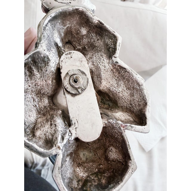 1880s English Silver Plated Nautilus Spoon Warmer For Sale In New York - Image 6 of 6