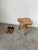 Freeform Elm Tripod Stool, 1950 For Sale - Image 6 of 18