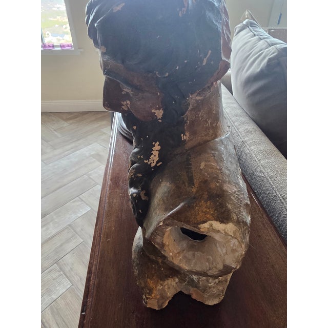 Religious 16th Century Terracotta Bust of a Bearded Man For Sale - Image 3 of 10