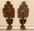 Art Deco 19th Century French Art Deco Painted Tole Metal Altar Flowers - a Pair For Sale - Image 3 of 6