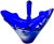 Mid-Century Handblown Cobalt Blue Art-Glass Swan Centerpiece For Sale In New York - Image 6 of 9