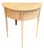 Swedish Gustavian Painted Demi-Lune Side Table For Sale