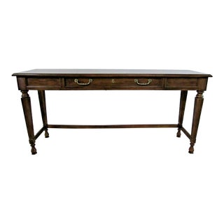 Drexel Italian Provincial One Drawer Console Table For Sale