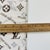 White Louis Vuitton White Monogram 100% Silk Scarf For Sale - Image 8 of 8