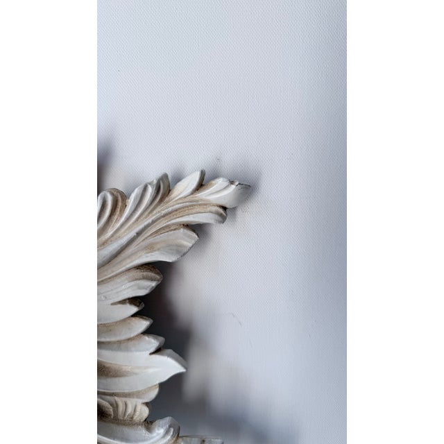 Vintage 1970s Italian Baroque Sunburst Wall Mirror by Euromarchi s.r.l. For Sale - Image 12 of 16