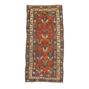 Fine Antique Ganje Kazak Rug 3'4" X 6’10"