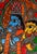 Celebrate the timeless beauty of Indian folk art with this exquisite hand-painted Madhubani painting by Mamta Devi, a...