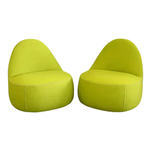 "Mitt" Lounge Chair by Bernhardt Design - A Pair