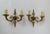 Traditional Vintage Empire Style Bronze Wall Lights, Set of 2 For Sale - Image 3 of 18