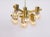 Large German Brass Chandelier, 1960s For Sale - Image 9 of 13