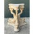 Late 20th Century Vintage Plaster Dolphin Base Glass Dining Table For Sale - Image 5 of 12