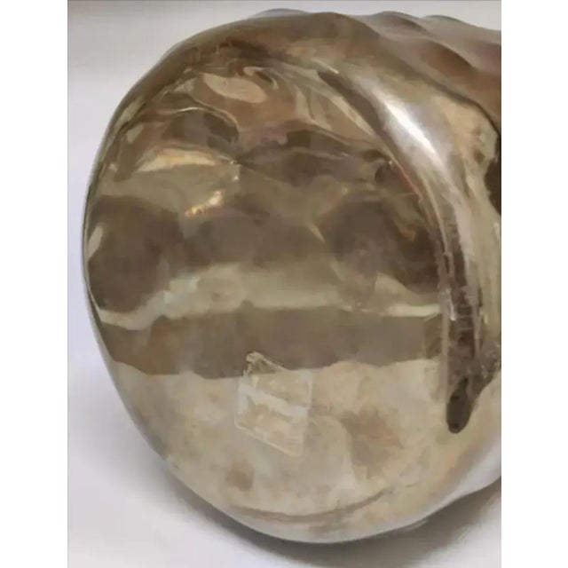 Sarreid Ltd. Brass Money Sack Cachepot, Circa 1980s For Sale In Atlanta - Image 6 of 8