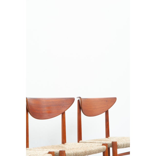 Vintage Teak Dining Chairs by Peter Hvidt and Orla Mølgaard-Nielsen for Søborg Møbelfabrik, 1950s, Set of 4 For Sale - Image 14 of 18