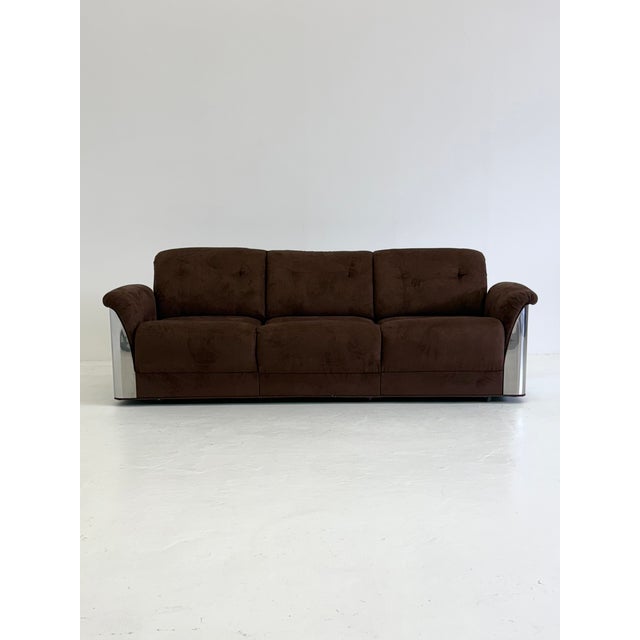 1970s Space Age Three-Seater Sofa by Gian Pietro Arosio, 1970s For Sale - Image 5 of 8